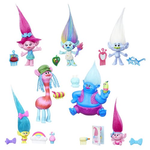 Trolls Small Troll Town Collectible Figures Wave 2 Case